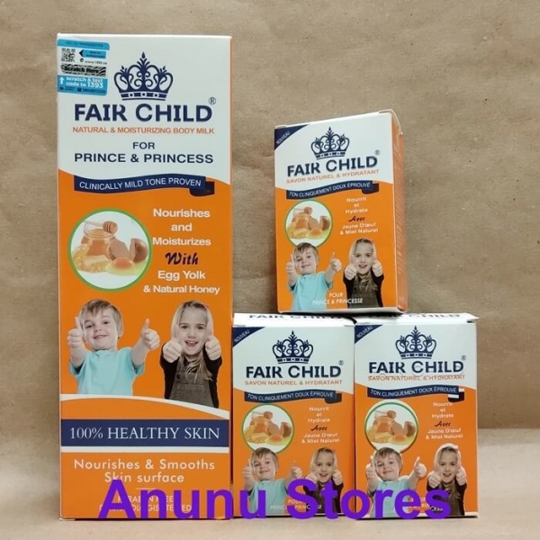 Fair Child Natural & Moisturising  with Egg Yolk & Natural Honey  Body Products